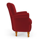 Poltrona Pandora / Veludo Vermelho
