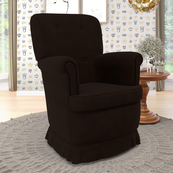 Poltrona Pandora Com Balanço / Sued Marrom