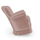 Poltrona Pandora Com Balanço E Puff Quasar N-031 Veludo Rosê