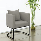 Poltrona Paola Linho Base Metálica Preto D03 - D'rossi  - A26