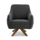 Poltrona Paola Preta E Cinza