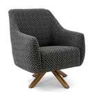 Poltrona Paola Preta E Cinza