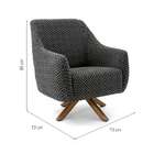 Poltrona Paola Preta E Cinza