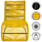 Poltrona Para Área Externa Portugal Em Alumínio E Cordão De F