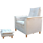 Poltrona Para Clinica De Estética Malu Puff E Almofada Bege C