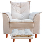 Poltrona Para Clinica De Estética Malu Puff E Almofada Bege C