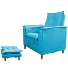 Poltrona Para Clinica De Estética Malu Puff E Almofada Turque