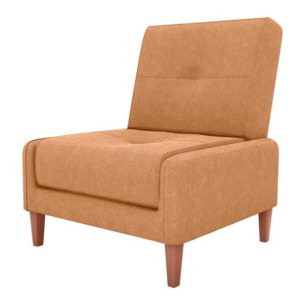 Poltrona Para Descanço Confortavel Blanca  Matrix  Mostarda