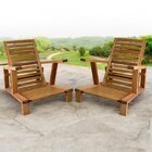 Poltrona Para Descanso Confort Yescasa Amadeirado/branco