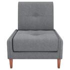 Poltrona Para Descanso Mael Boucle Cinza