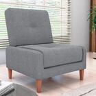 Poltrona Para Descanso Quin Boucle Cinza