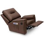 Poltrona Para Extensão De Cílios Automática Arizona Marrom Lu