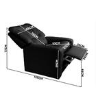 Poltrona Para Extensão De Cílios Corino Preto Chade Shop Jm