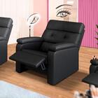 Poltrona Para Extensão De Cílios Preto Corino Maximus Shop Jm