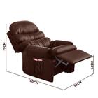 Poltrona Para Extensão De Cílios Reclinável Corino Marrom Yay