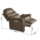 Poltrona Para Extensão De Cílios Reclinável Sued Diamante Mar