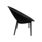 Poltrona Para Jardim Drops Preta