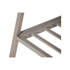 Poltrona para Jardim em Alumínio 86x70cm Com Braço Champagne Manuela Aquaplas