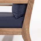 Poltrona Para Jardim Em Madeira Maciça Riade Stain Castanho/a