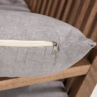 Poltrona Para Jardim Em Madeira Maciça Riade Stain Castanho/g