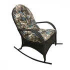 Poltrona Para Jardim Imperatriz De Balanço Com Almofada Flora