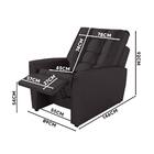 Poltrona Para Leitura Reclinável Cacau Corino Kyle Shop Jm