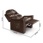 Poltrona Para Leitura Reclinável Corino Marrom Cairo Shop Jm