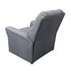 Poltrona Para Leitura Reclinável Sued Cinza Fendi Sion