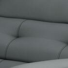 Poltrona Para Maquiagem Reclinável Cinza Suede Zaven Shop Jm