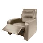 Poltrona Para Maquiagem Reclinável Corino Bege Clarity Shop Jm