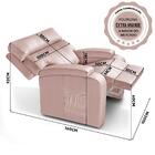 Poltrona Para Maquiagem Reclinável Suede Rose Valencia Luapa