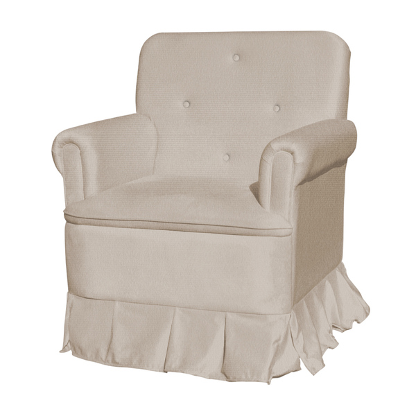 Poltrona Para Quarto Amamentação Com Balanço Suede - Suede Ca