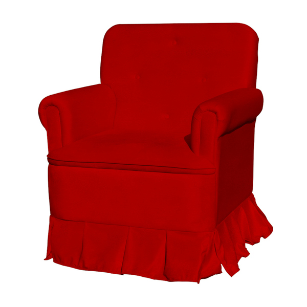 Poltrona Para Quarto Amamentação Com Balanço Suede - Suede Ve