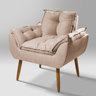 Poltrona Para Quarto Bege