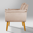 Poltrona Para Quarto Bege