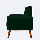 Poltrona Para Sala Confortável E Reforçada Isis Suede - Jylcr