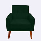 Poltrona Para Sala Confortável E Reforçada Isis Suede - Jylcr