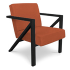 Poltrona Para Sala De Estar Angel Veludo Boucle Terra Base Me