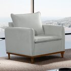 Poltrona Para Sala De Estar Armany Jolie/prata