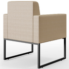 Poltrona Para Sala De Estar Base Fixa De Metal Helô L02 Facto