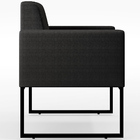 Poltrona Para Sala De Estar Base Fixa De Metal Helô L02 Facto