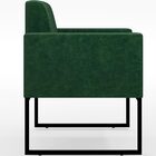 Poltrona Para Sala De Estar Base Fixa De Metal Helô L02 Facto