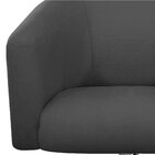 Poltrona Para Sala De Estar Base Giratória De Metal Mariana