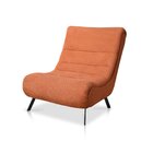 Poltrona Para Sala De Estar Boucle Vancouver Cobre