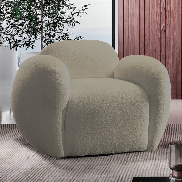 Poltrona Para Sala De Estar Burgos Genebra/palha