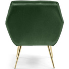 Poltrona Para Sala De Estar Dani Tressê Pés Palito Gold Coran