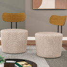 Poltrona Para Sala De Estar Decorativa Base Fixa Luara M03 Li