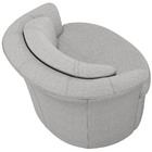 Poltrona Para Sala De Estar Decorativa Base Fixa Luzo M03 Lin