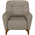 Poltrona Para Sala De Estar Decorativa Base Fixa Pilar M03 Co