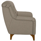 Poltrona Para Sala De Estar Decorativa Base Fixa Pilar M03 Co